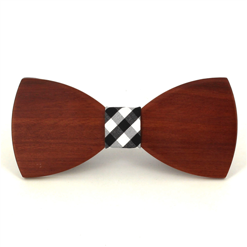 Nœud Papillon en bois lisse