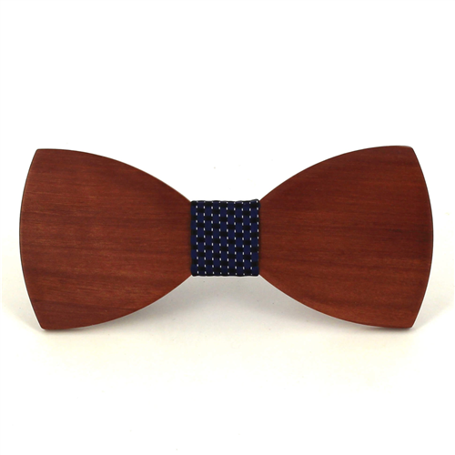 Nœud Papillon en bois lisse
