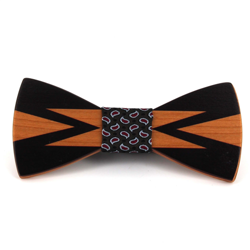 Nœud Papillon en bois peint