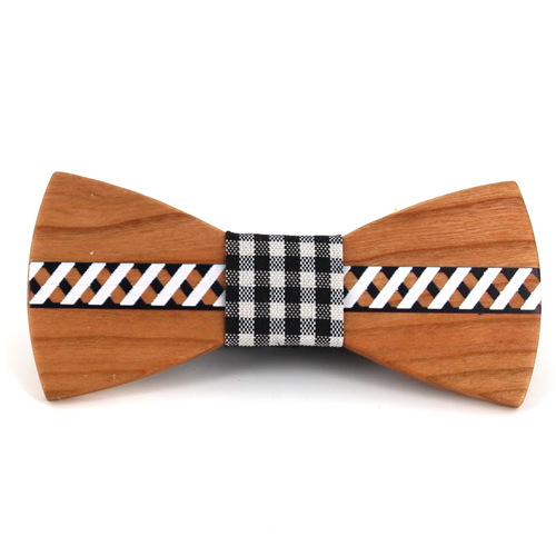 Nœud Papillon en bois peint