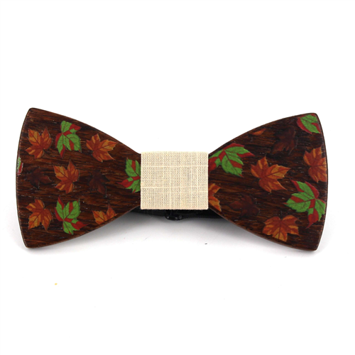 Nœud Papillon en bois peint