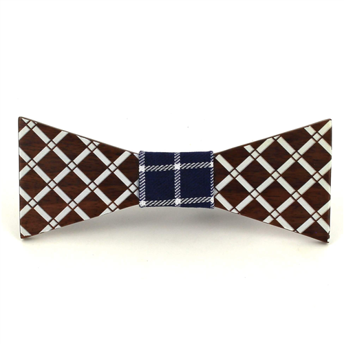 Nœud Papillon en bois peint