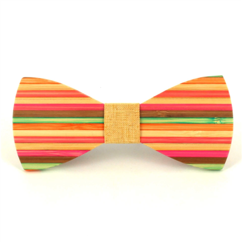 Nœud Papillon en bois peint
