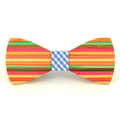 Nœud Papillon en bois peint