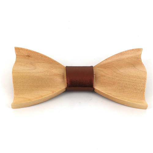 Nœud Papillon en bois en relief