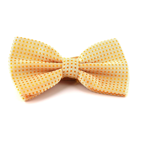 Nœud Papillon Orange à Pois Orange