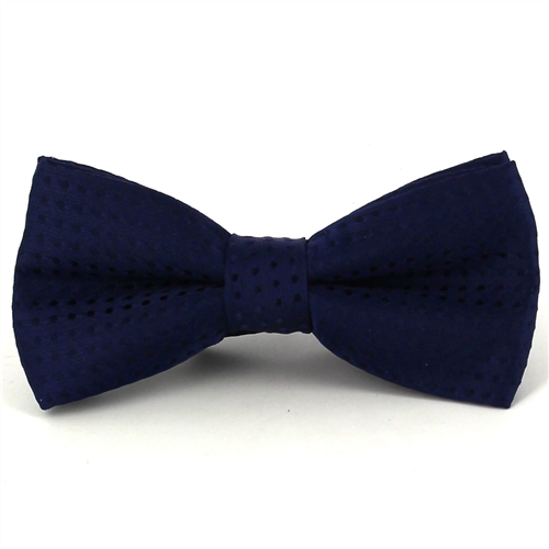 Nœud Papillon Enfant Bleu Marine à Pois