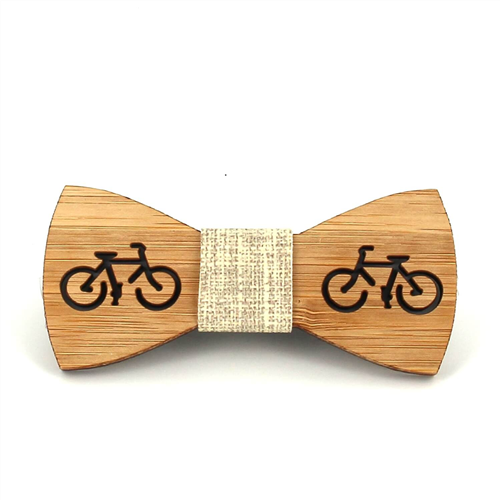 Nœud Papillon Enfants Bambou Creux Vélo