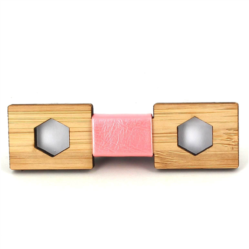 Nœud Papillon Enfants Bambou Hexagone Creux