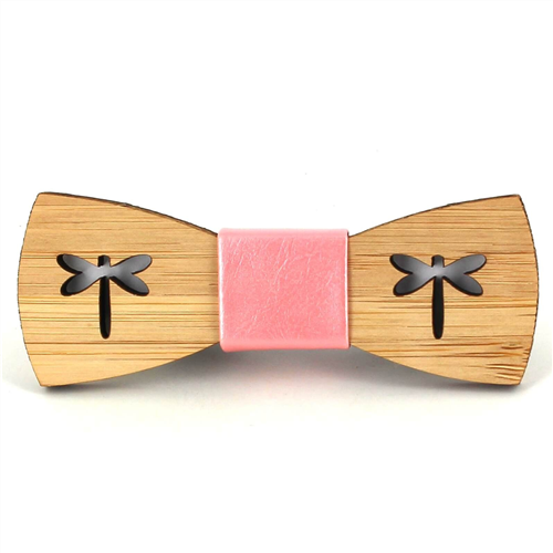 Nœud Papillon Enfants Bambou Creux Libellule