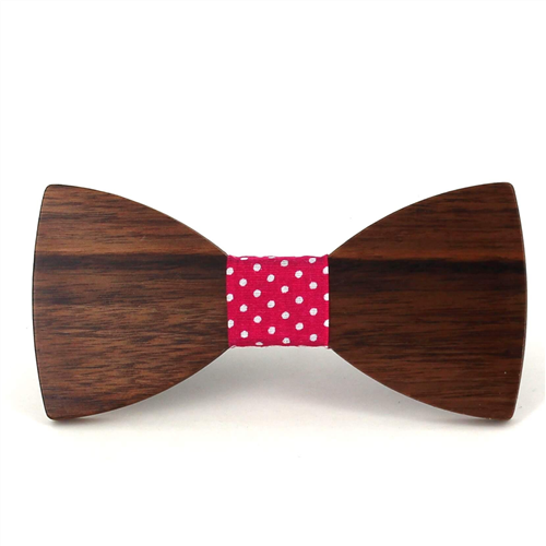 Nœud Papillon Enfant en Bois Lisse