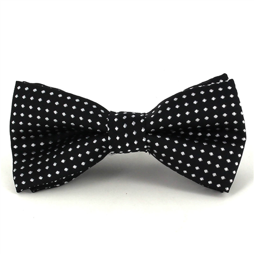 Nœud Papillon Enfants Noir à Pois
