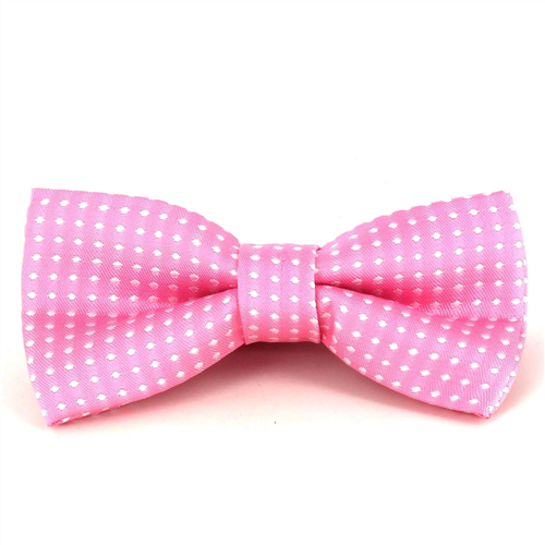 Nœud Papillon Enfants Rose à Pois