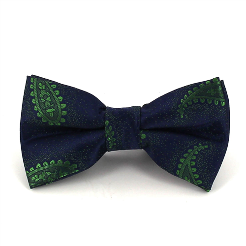 Nœud Papillon Paisley Bleu