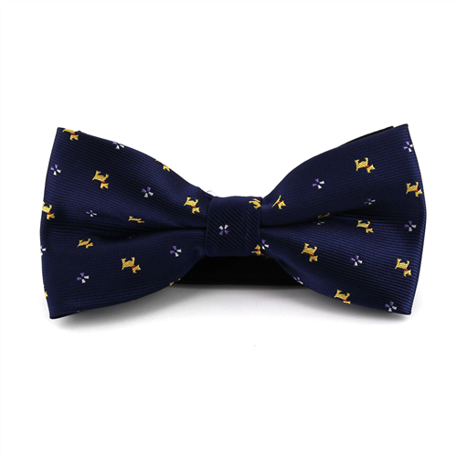 Nœud Papillon Chiens Bleu Marine