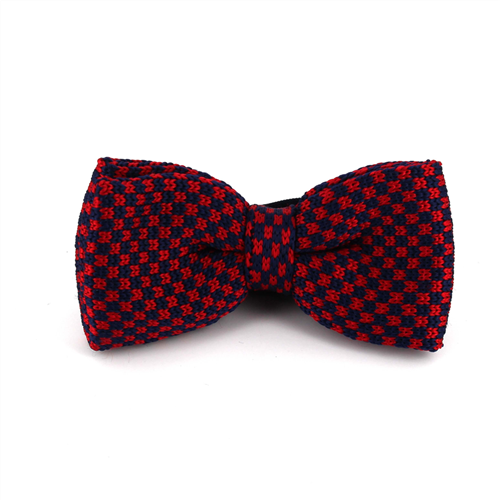 Nœud Papillon à pois bleu et rouge