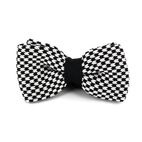 Nœud Papillon à pois noir et blanc