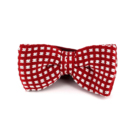 Nœud Papillon à pois rouges et blancs