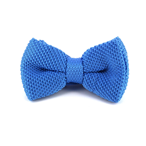 Nœud Papillon en point lisse bleu clair