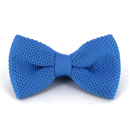 Nœud Papillon en point uni bleu clair
