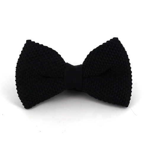 Nœud Papillon en point noir uni