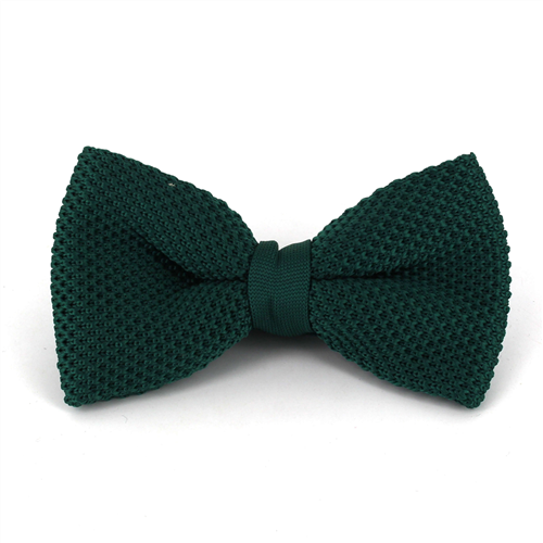 Nœud Papillon en point vert foncé