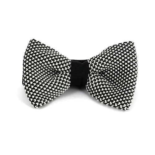 Nœud Papillon à pois noir et blanc