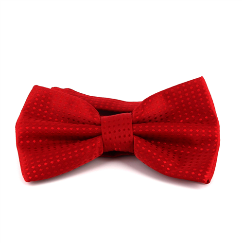Nœud Papillon rouge à pois rouges