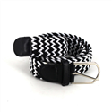 Ceinture élastique blanc et noir II