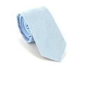 Cravate Slim Unie Bleu Clair