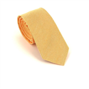 Cravate Étroite Unie Orange