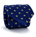 Cravate Fleurs Bleues
