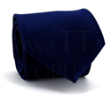 Cravate unie bleu marine