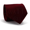Cravate Unie Rouge Vin