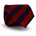 Cravate à Rayures Rouge et Bleu