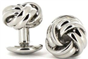 Boutons de Manchette 4 Nœuds Double Rayure II