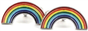 Boutons de Manchettes Arc-en-ciel