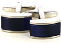 Boutons de Manchette Bleu Marine