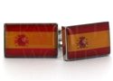 Boutons de Manchette Drapeaux Espagne