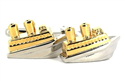 Boutons de Manchettes Bateaux