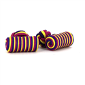 Boutons de Manchettes Baril Jaune, Violet et Fuchsia