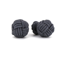 Boutons de Manchette Boule Grande Gris Foncé