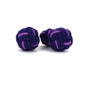 Boutons de Manchette Boule Grande Violet et Mauve