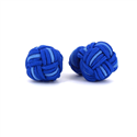 Boutons de Manchette Grande Boule Tons Bleus