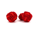 Boutons de Manchette Boule Grande Tons Rouges