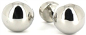 Boutons de Manchette Boules Argentées I