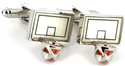 Boutons de Manchettes Paniers de Basket