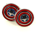 Boutons de Manchettes Captain America