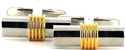 Boutons de Manchettes Cylindriques III