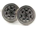 Boutons de Manchette Circulaires II